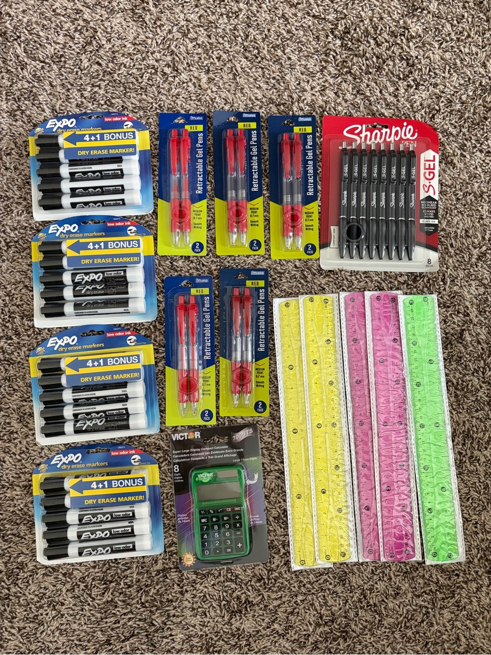 Sharpie, EXPO, and others bundle of writing supplies